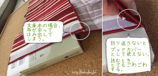 ベアハウスのブックカバーの問題点